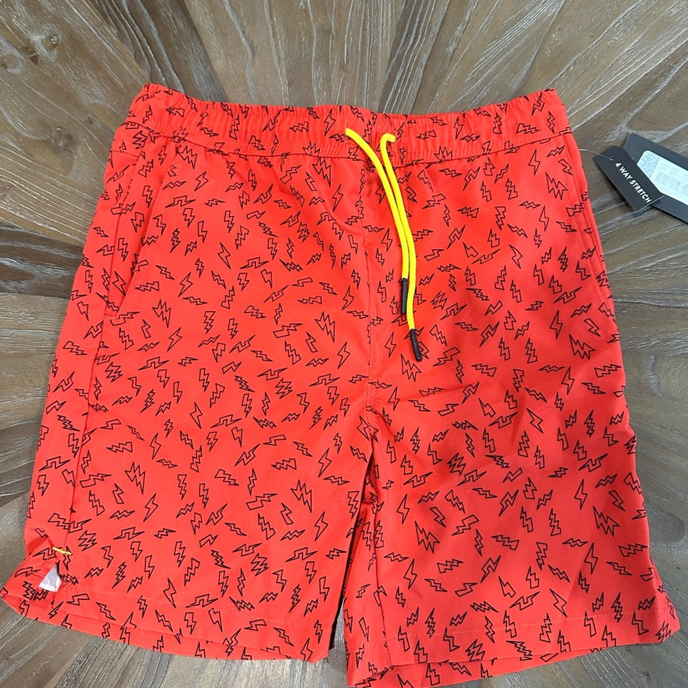 Boys first wave swim trunks